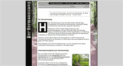 Desktop Screenshot of hermannsweg.de